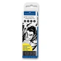 Popisovač Faber-Castell 167132 Pitt Artist Pen Manga 4 kusy, čierne