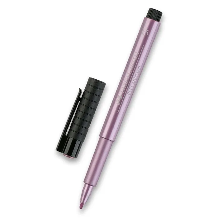 Hlavný obrázok produktu Popisovač Faber-Castell Pitt Artist Pen Metallic rubínový