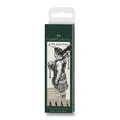Popisovač Faber-Castell Pitt Artist Pen súprava 4 ks, 1,5 mm, C, B, FM, čierny