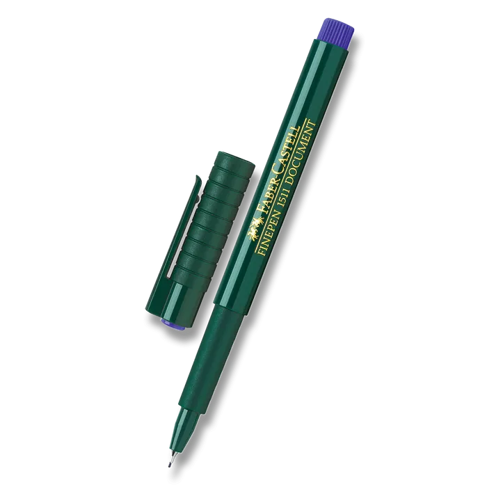 Hlavný obrázok produktu Popisovač Finepen 1511, modrá Faber Castell 151151