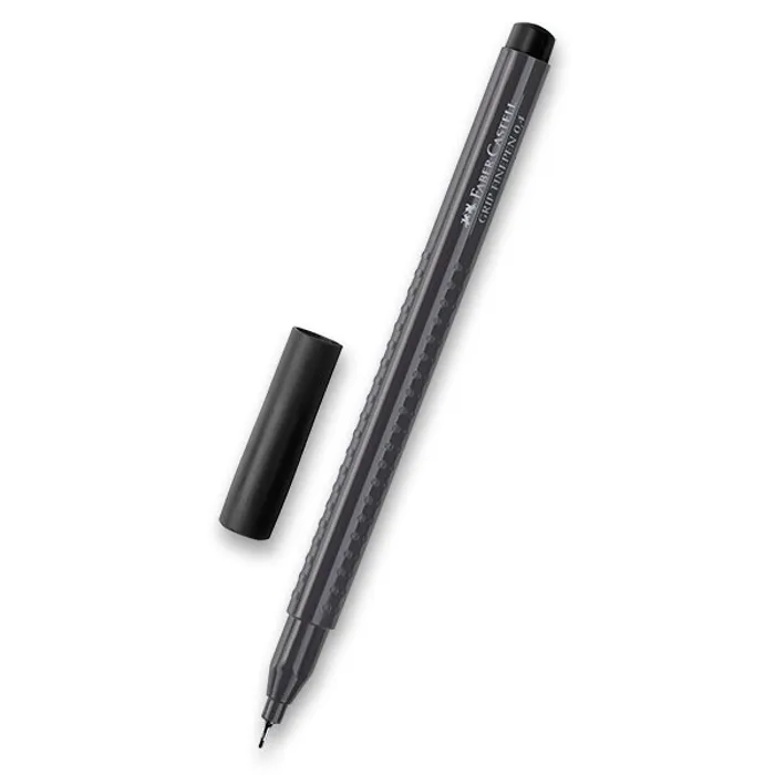 Hlavný obrázok produktu Popisovač Grip 0.4mm, černá Faber-Castell 151699