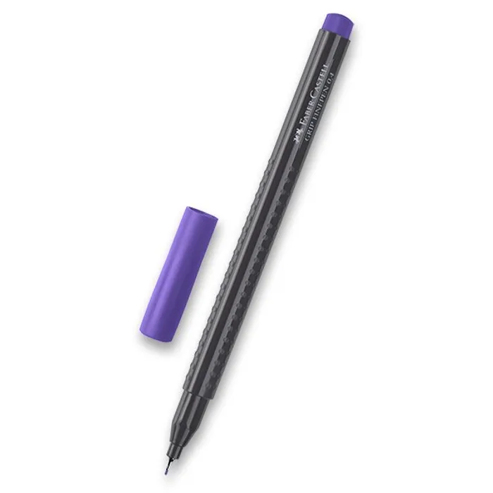 Hlavný obrázok produktu Popisovač Grip 0.4mm, fialová Faber-Castell 151637