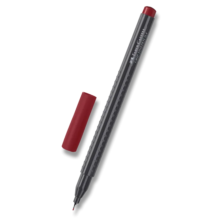 Hlavný obrázok produktu Popisovač Grip 0.4mm, hnědá Faber Castell (151687)