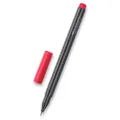 Pero popisovač Grip 0,4 mm karmínové Faber-Castell 151626
