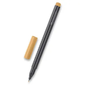 Popisovač Grip 0.4mm, kňadá okrová Faber-Castell 151682