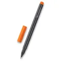 Popisovač Faber-Castell Grip 1516 - farebné oranžová