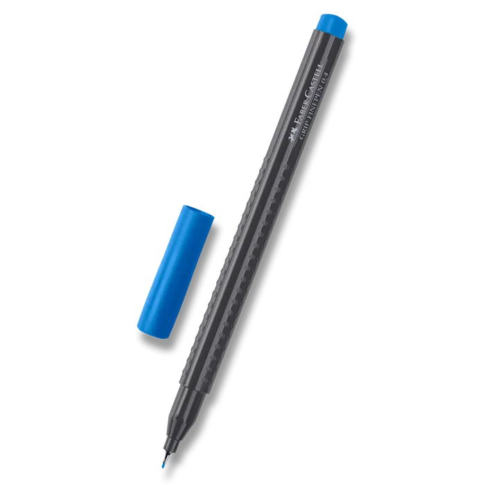 Hlavný obrázok produktu Popisovač Grip 0.4mm, tmavě modrá Faber Castell (151651)