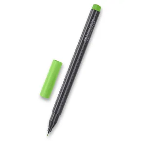 Popisovač Grip 0,4mm, travnikova zelená Faber-Castell 151666