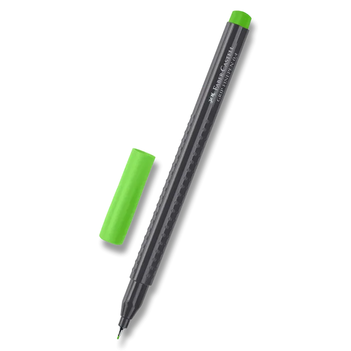 Hlavný obrázok produktu Popisovač Grip 0.4mm, travníková zelená Faber Castell (151666)