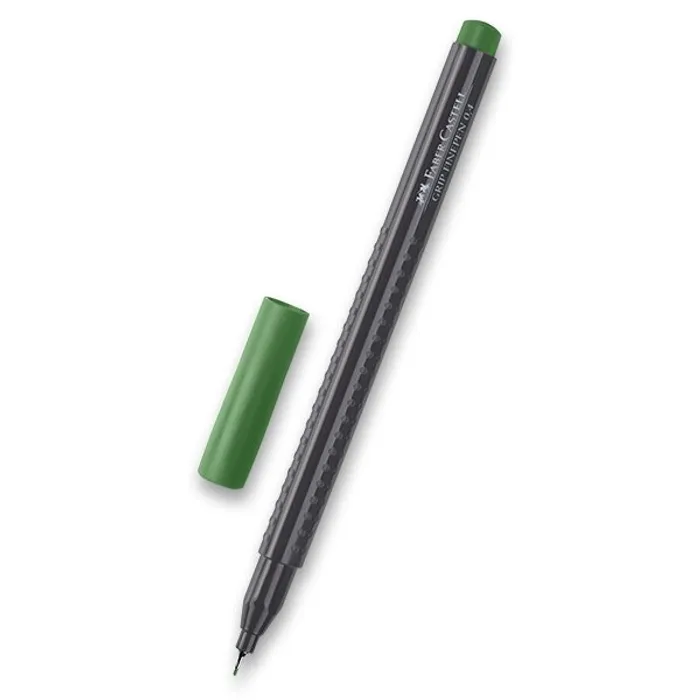 Hlavný obrázok produktu Popisovač Grip 0.4mm, zelená Faber-Castell 151667