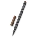 Popisovač Grip 0.4mm, žltohnedá Faber-Castell 151680