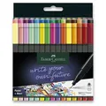 Popisovač Grip Finepen, 0.4 mm, plastové púzdro 30 ks Faber-Castell 151630