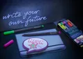 Popisovač Grip Finepen Neon, 0.4 mm, plastové púzdro 5 k Faber-Castell 151603