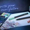 Ďalší obrázok produktu Popisovač Grip Finepen Pastel, 0.4 mm, plastové púzdro Faber-Castell 151602