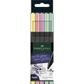 Popisovač Grip Finepen Pastel, 0.4 mm, plastové púzdro Faber-Castell 151602