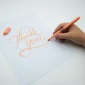 Popisovač Kores Style Brush Marker Pastel, 6 farieb