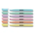 Popisovač Kores Style Brush Marker Pastel, 6 farieb