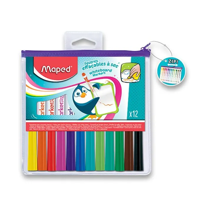 Hlavný obrázok produktu Popisovač Maped WB Fun Colours 12 barev