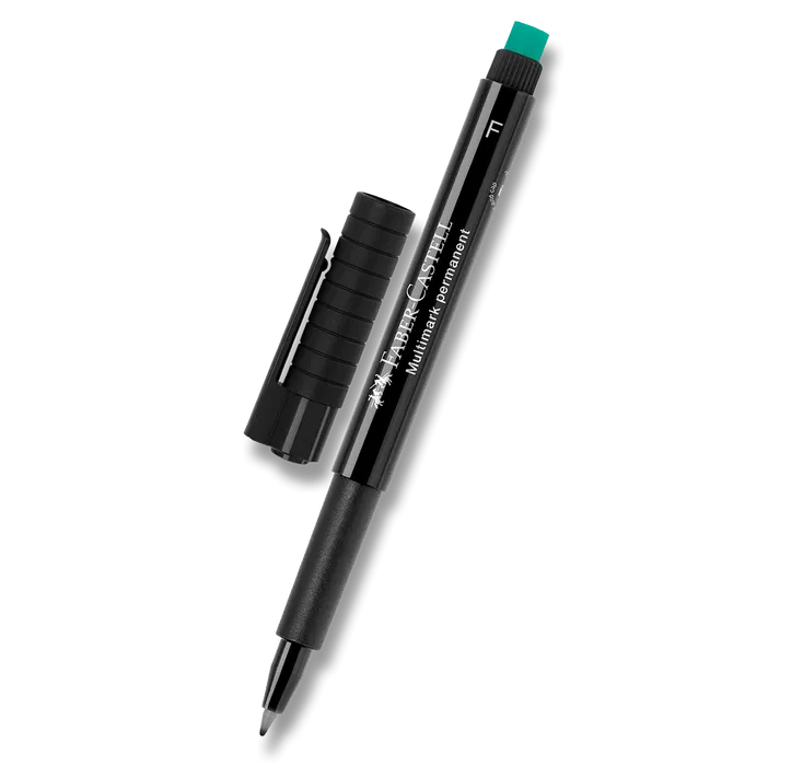 Hlavný obrázok produktu Popisovač Multimark permanent F, černá Faber Castell (151399)