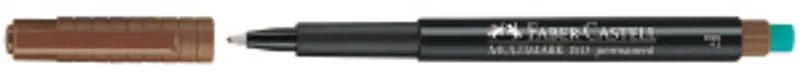 Hlavný obrázok produktu Popisovač Multimark permanent F, hnědá Faber Castell 151378