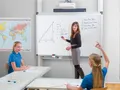 Popisovač na bielu tabuľu a flipchart 360, modrá, 1,5-3mm, kužeľový hrot, EDDING