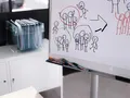 Popisovač na bielu tabuľu a flipchart 380, červená, 1,5-3mm, kužeľový hrot, EDDING