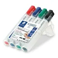 Ďalší obrázok produktu Popisovač na bielu tabuľu Lumicolor 351, 4 farby, kužeľový hrot, 2mm, STAEDTLER