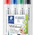 Ďalší obrázok produktu Popisovač na bielu tabuľu Lumocolor 351 B, sada, 4 farby, klinový hrot, STAEDTLER