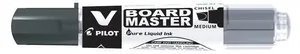 Popisovač na bielu tabuľu V-Board Master, čierna, 2,2 mm, klinový hrot, PILOT