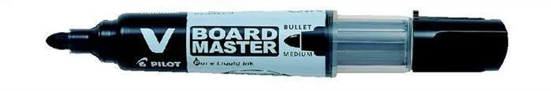 Hlavný obrázok produktu Popisovač na bílou tabuli "V- Board Master", černá, kuželový hrot, 2,3mm, PILOT