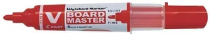 Popisovač na bielu tabuľu V-Board Master, červená, 2,2 mm, klinový hrot, PILOT