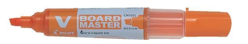 Hlavný obrázok produktu Popisovač na bílou tabuli "V-Board Master", oranžová, 2,2 mm, klínový hrot, PILOT