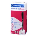 Centropen, markier 4616, modrý, 10ks, 0.6mm, alkoholová báza. CD/DVD marker, cena za 1ks