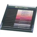 Popisovače Faber-Castell 267424 Pitt Artist Pen Brush 12 ks, telové farby