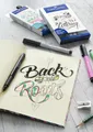 Popisovač Faber-Castell 267116 Pitt Artist Pen Hand Lettering 6 kusov, pastelová sada
