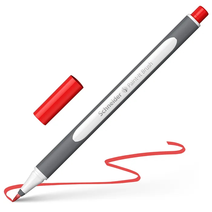Hlavný obrázok produktu Popisovač Schneider Paint-it 070 Brush červená