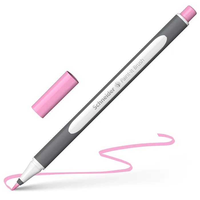 Hlavný obrázok produktu Popisovač Schneider Paint-it 070 Brush pastel. růžová