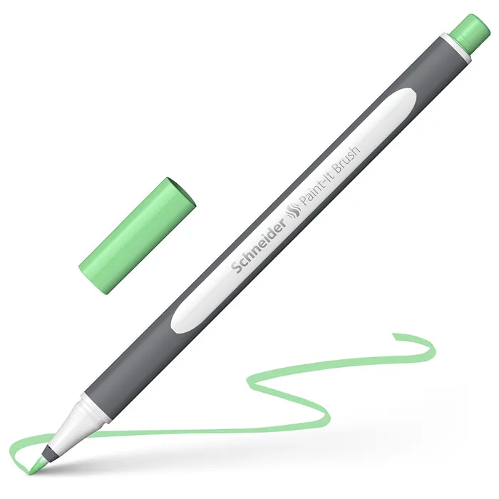 Hlavný obrázok produktu Popisovač Schneider Paint-it 070 Brush pastel. zelená