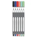 Ďalší obrázok produktu Sada popisovačov Schneider Paint-it 070 Brush, 6 ks, základné a pastelové farby