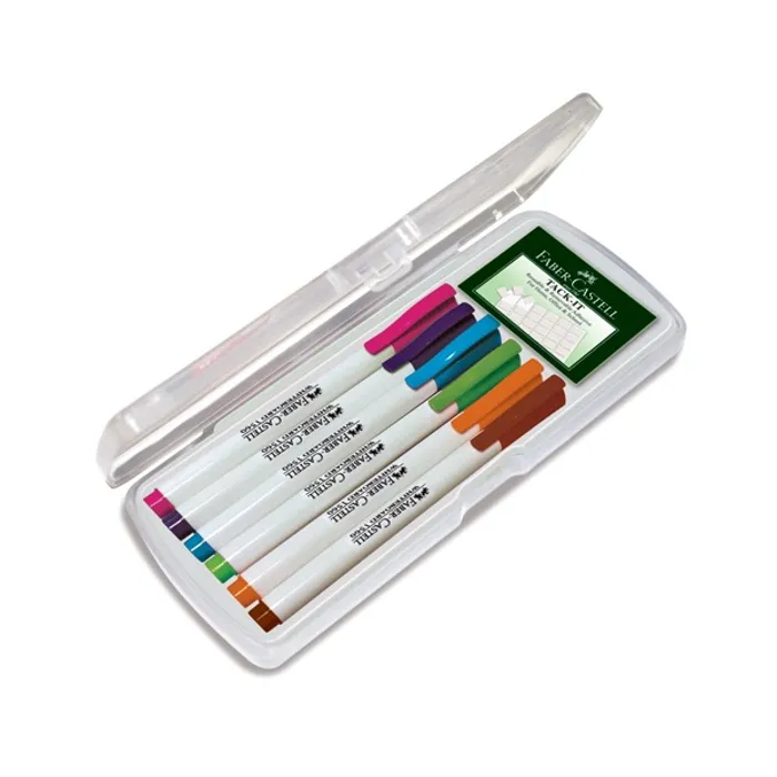 Hlavný obrázok produktu Popisovač Whiteboard Marker Slim plast.box 6ks, pastelové barvy Faber Castell 156070