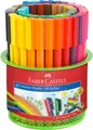 Popisovače Connector stolný košík 33ks Faber Castell 155545