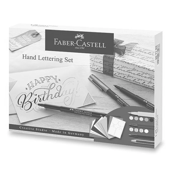 Hlavný obrázok produktu Popisovače Faber-Castell 267103 Pitt Artist Pen Hand Lettering 12 ks