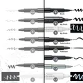 Ďalší obrázok produktu Popisovače Faber-Castell 267124 Pitt Artist Pen Hand Lettering 8 kusov