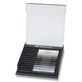 Ďalší obrázok produktu Popisovače Faber-Castell 267423 Pitt Artist Pen Brush 12 ks, odtiene šedej