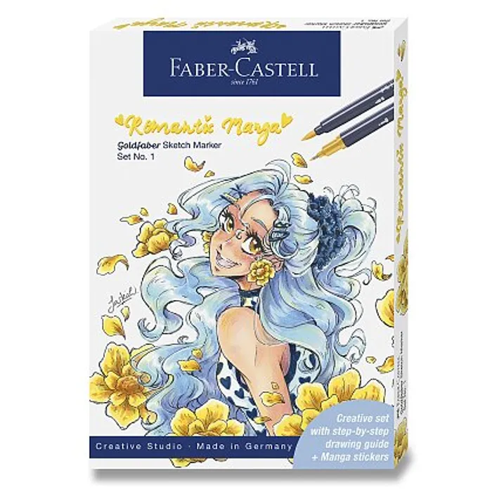 Hlavný obrázok produktu Popisovače Faber-Castell Goldfaber Creative Romantic Manga