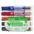 Ďalší obrázok produktu Popisovače V-Board Master na bielu tabuľu – sada, 5 farieb, kužeľový hrot, 2,3 mm, PILOT