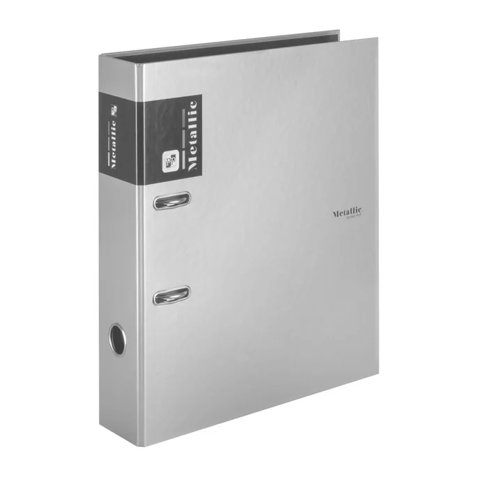 Hlavný obrázok produktu Pořadač A4 lamino páka 7cm Metallic stříbrná