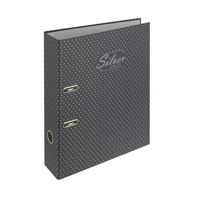 Hlavný obrázok produktu Pořadač A4 lamino páka 7cm SILVER šedá