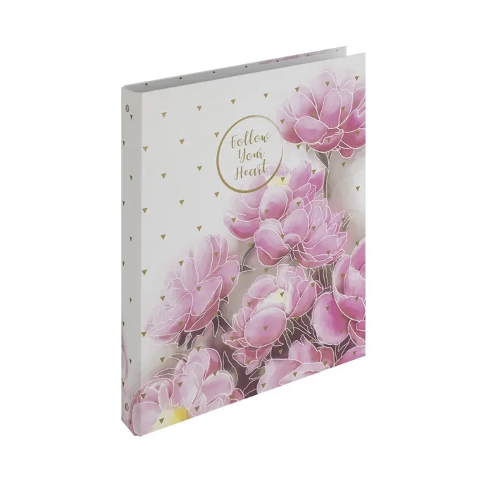 Hlavný obrázok produktu Pořadač A4 lamino R25-4kr. Romantic magnolie