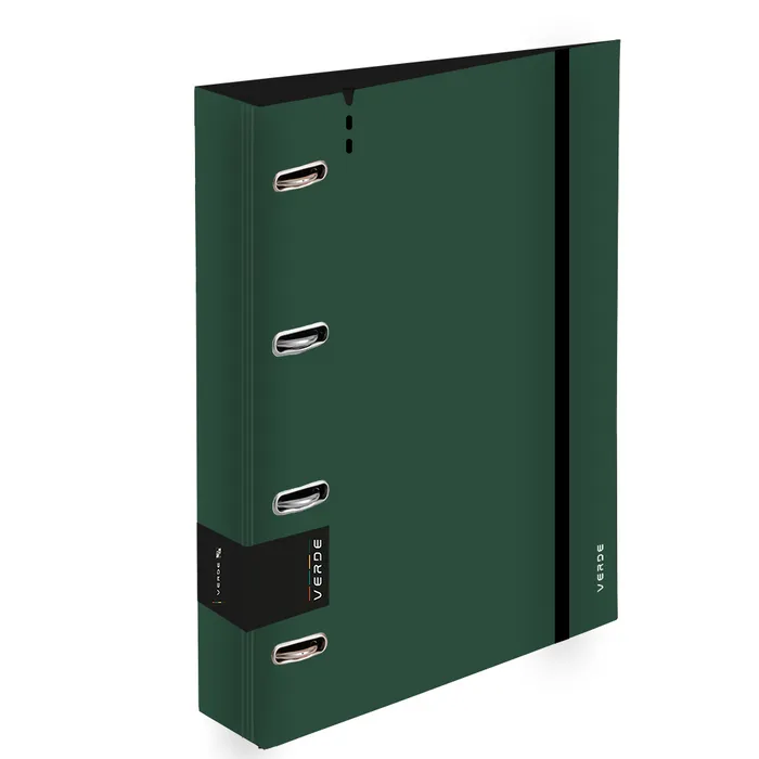Hlavný obrázok produktu Pořadač A4 pěna 4kroužek D30 VERDE zelená